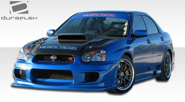 Extreme Dimensions Duraflex I-Spec Side Skirts Rocker Panels 02-07 Impreza WRX STI - Image 4