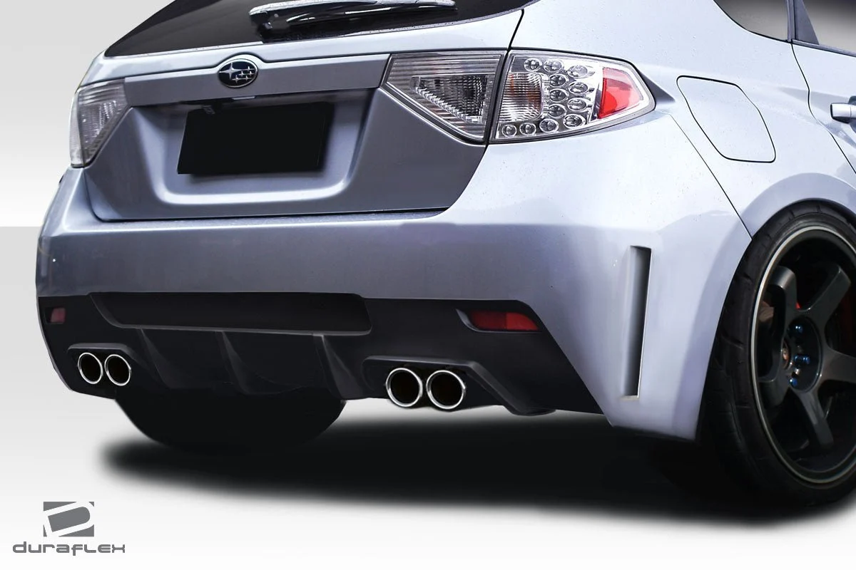 Extreme Dimensions Duraflex VR-S Rear Bumper Cover 1 Piece 08-14 Impreza STI 5DR / 11-14 Impreza WRX 5DR - Image 2