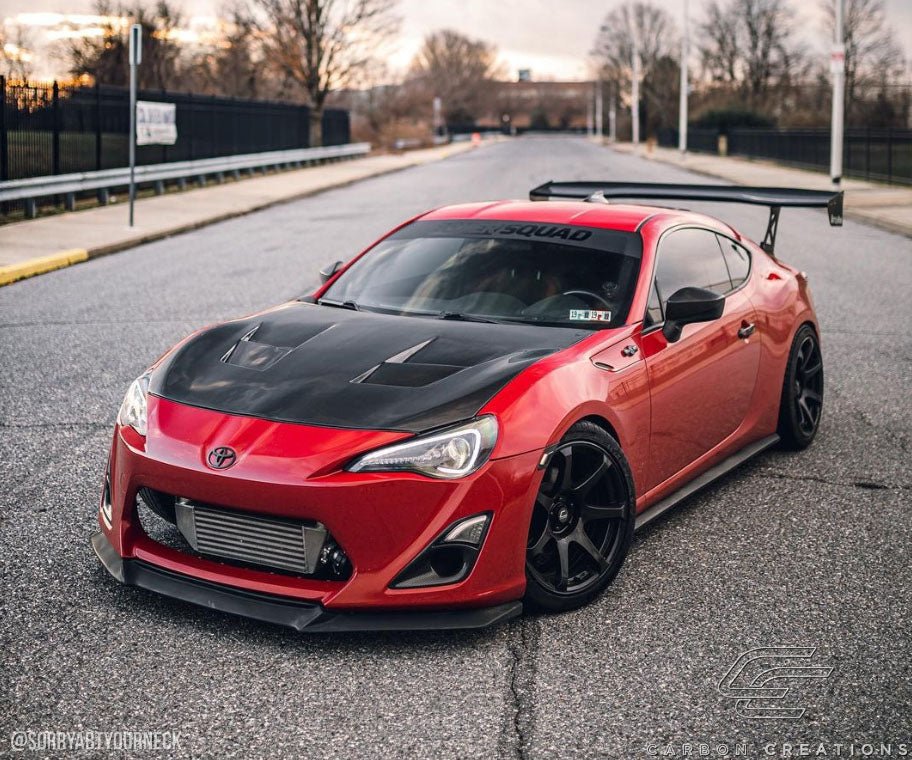 Extreme Dimensions Carbon Creations Dritech 86-R Hood 13-21 Scion FR-S / Toyota 86 / BRZ - Image 2