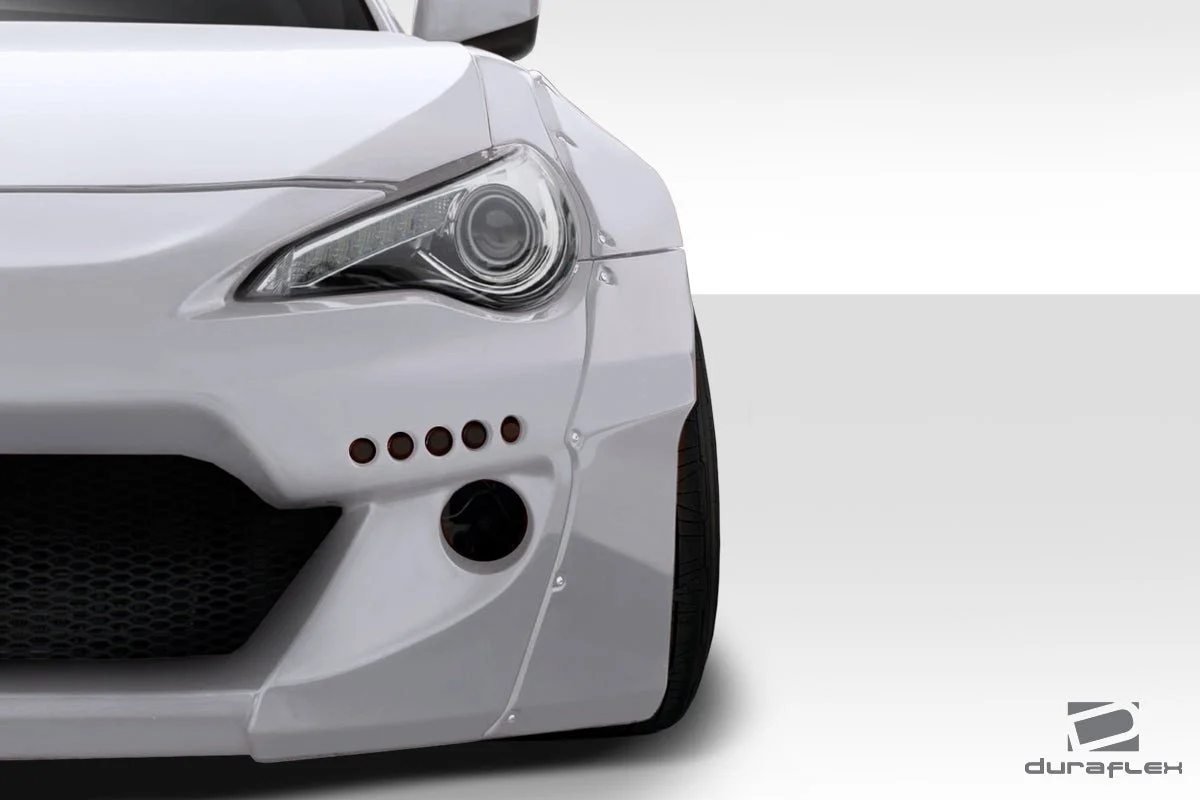 Extreme Dimensions Duraflex GT500 V2 Front Fender Flares (+45mm) 13-21 Scion FR-S / Toyota 86 / BRZ - Image 3