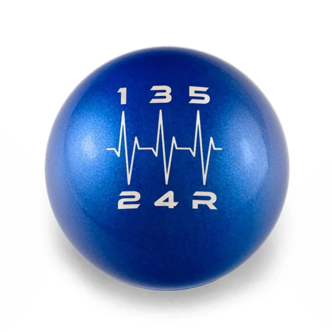 Billetworkz 5 Speed Weighted Shift Knob WRX - Heartbeat Engraving - Image 7