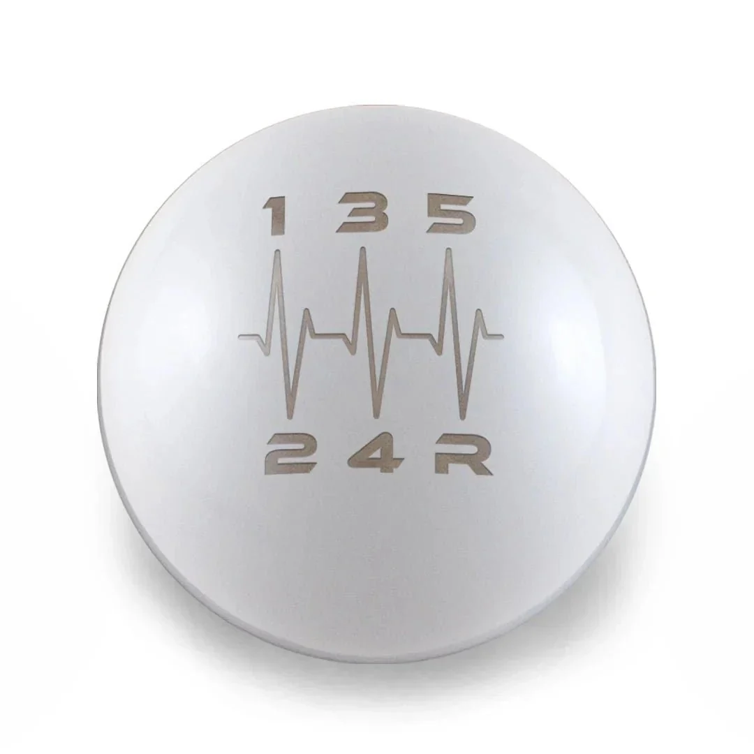 Billetworkz 5 Speed Weighted Shift Knob WRX - Heartbeat Engraving - Image 9