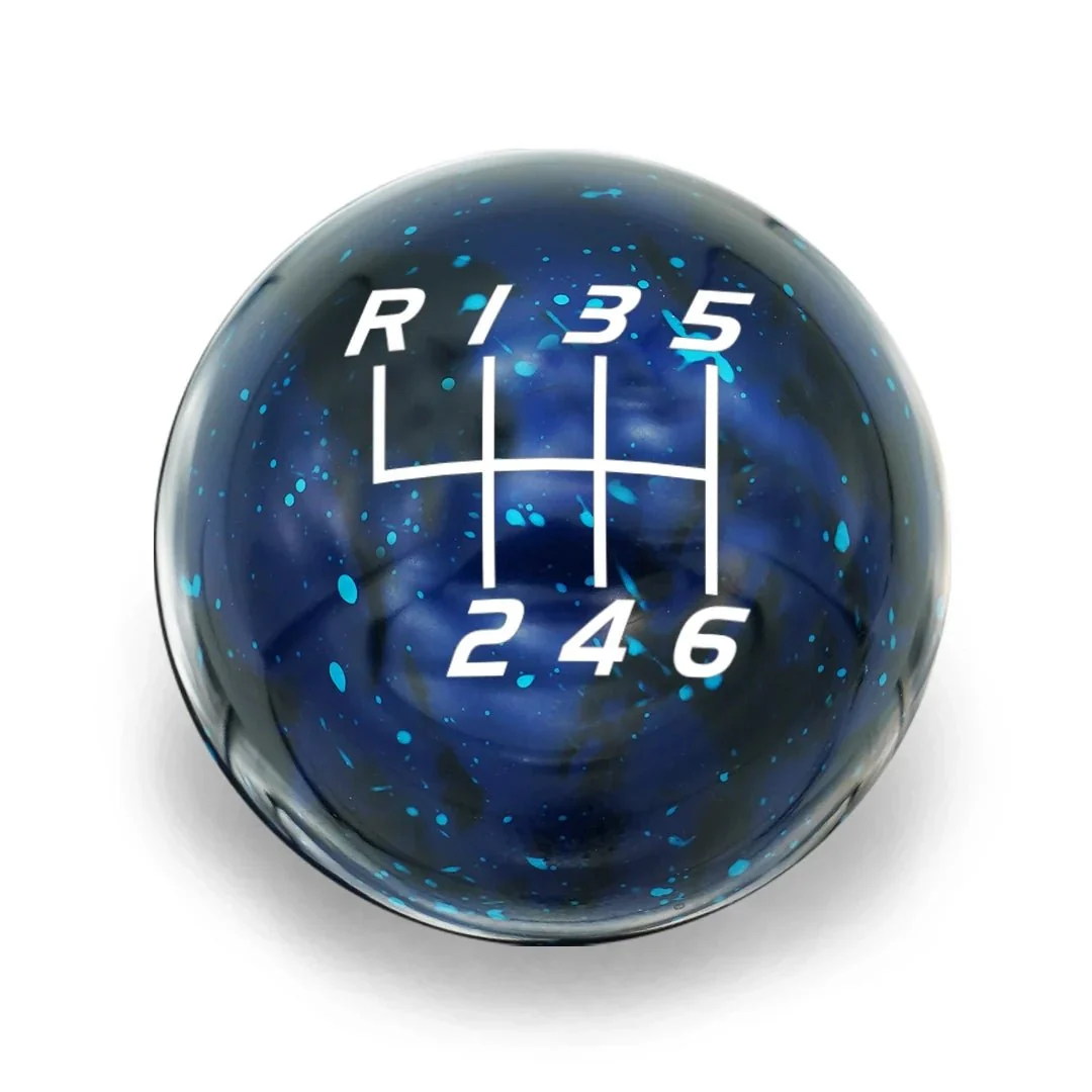 Billetworkz 6 Speed Velocity Cosmic Space Shift Knob Fits Most Subaru BRZ / GR86 Models - Image 4