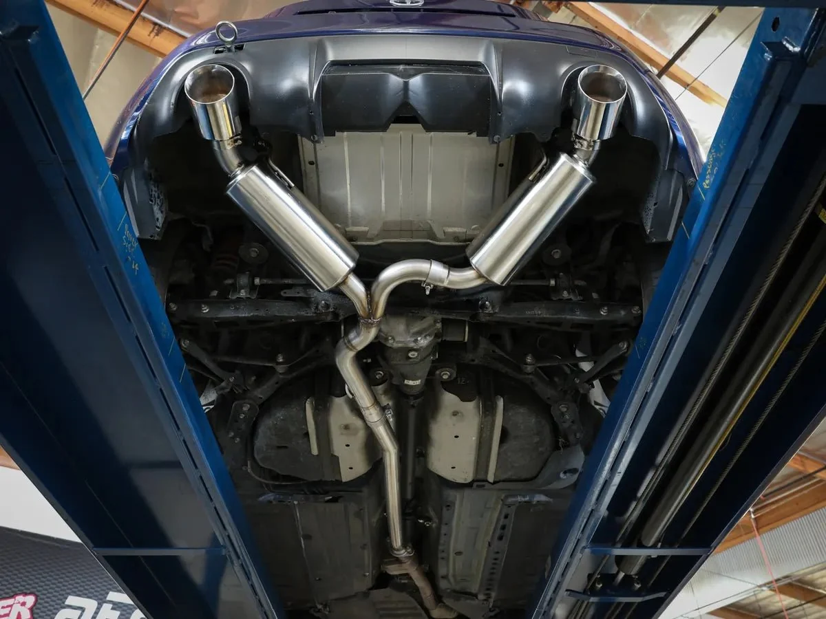 aFe Power Takeda 2-1/2" 304 Stainless Steel Cat-Back Exhaust System w/ Black Tips 2013-2021 BRZ / 2013-2016 FRS / 2017-2021 GT86 - Image 4