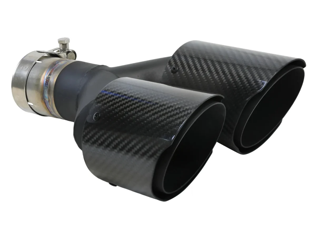 aFe Power Takeda Stainless Steel Cat-Back Exhaust w/ Carbon Fiber Tips 2015-2021 WRX / 2015-2021 STI - Image 7