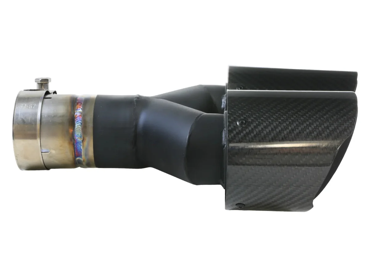 aFe Power Takeda Stainless Steel Cat-Back Exhaust w/ Carbon Fiber Tips 2015-2021 WRX / 2015-2021 STI - Image 8