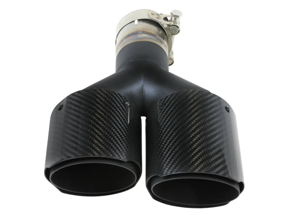aFe Power Takeda Stainless Steel Cat-Back Exhaust w/ Carbon Fiber Tips 2015-2021 WRX / 2015-2021 STI - Image 9