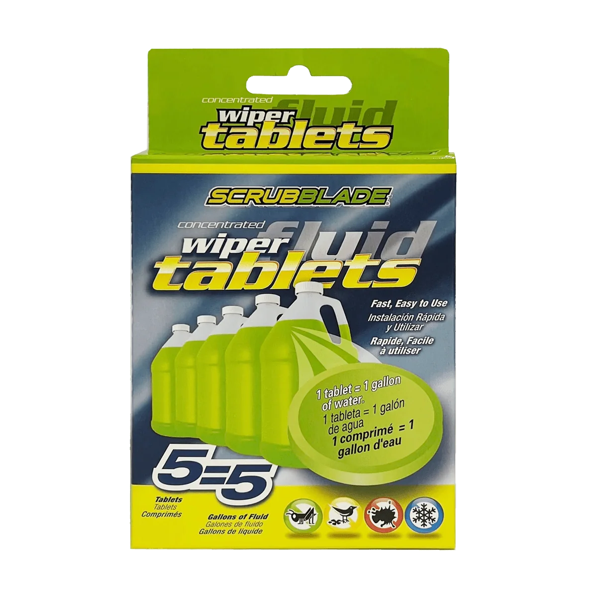 Scrubblade Apple Scented Washer Fluid Tablets - Image 3