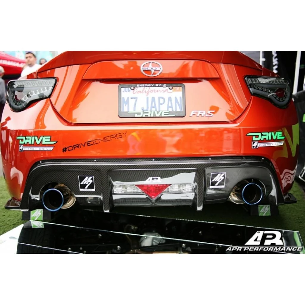 APR Performance Carbon Fiber Rear Bumper Valance 2013-2016 BRZ - Image 4