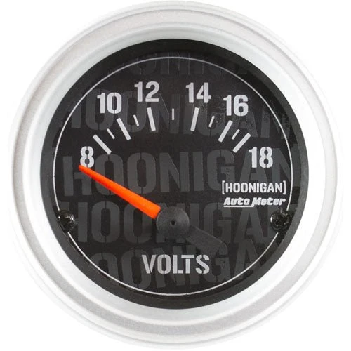 Auto Meter Hoonigan Voltmeter Gauge