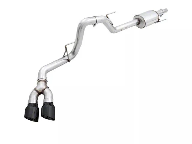 AWE 0FG Single Exit Catback Exhaust w/ Diamond Black Tips 2015-2020 Ford F-150
