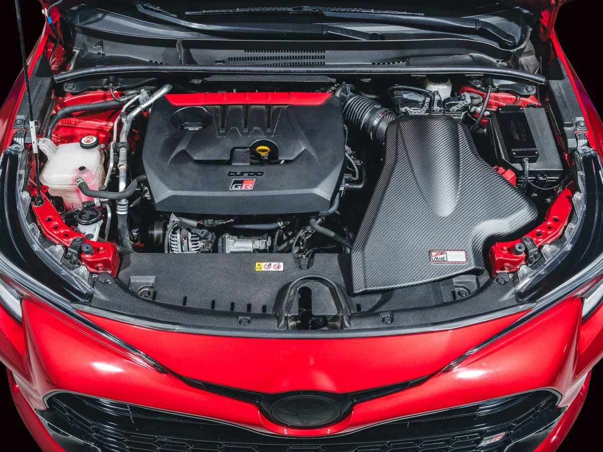 AWE S-FLO Carbon Fiber Intake 2023-2024 Toyota GR Corolla - Image 8