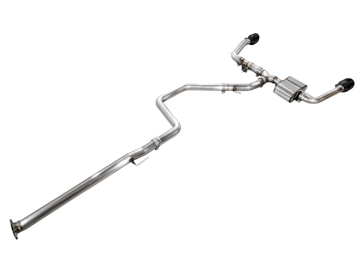 AWE SwitchPath Catback Exhaust Diamond Black Tips 2022-2026 Elantra N - Image 4
