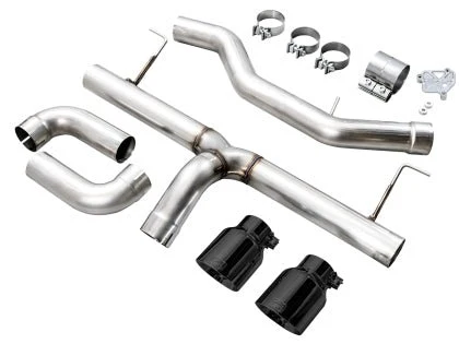 AWE Track Edition Axleback Exhaust w/ Diamond Black Tips 2019-2024 BMW 330i / 2021-2024 BMW 440i - Image 3