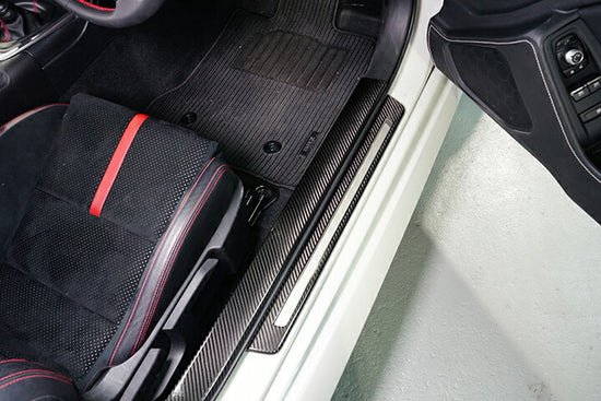 Axis Parts Dry Carbon Door Sill Plate Cover 2022-2026 BRZ / 2022-2026 GR86 - Image 6