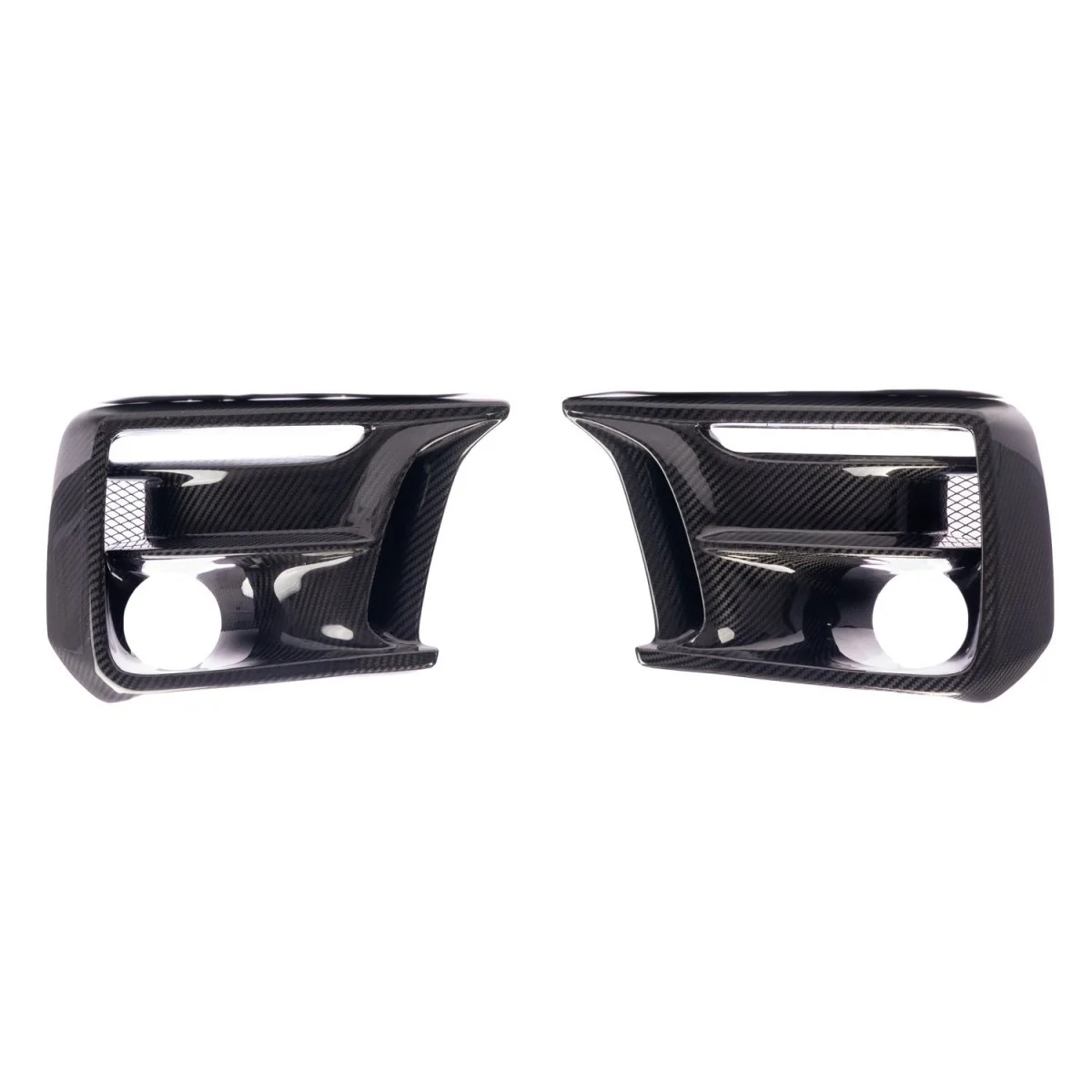 Axis Parts Dry Carbon Fog Light Cover 2018-2021 WRX / 2018-2021 STI For Use w/ Fog Lamps