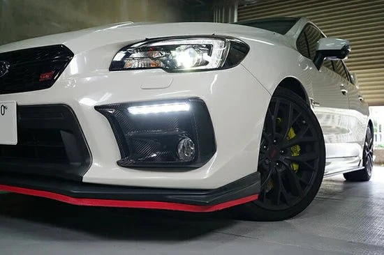 Axis Parts Dry Carbon Fog Light Cover 2018-2021 WRX / 2018-2021 STI For Use w/ Fog Lamps - Image 6
