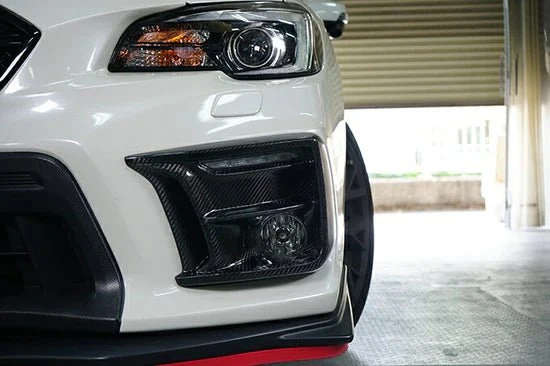 Axis Parts Dry Carbon Fog Light Cover 2018-2021 WRX / 2018-2021 STI For Use w/ Fog Lamps - Image 7