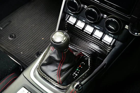 Axis Parts Dry Carbon Shift Panel Cover 2022-2026 BRZ / 2022-2026 GR86 w/ AT - Image 5