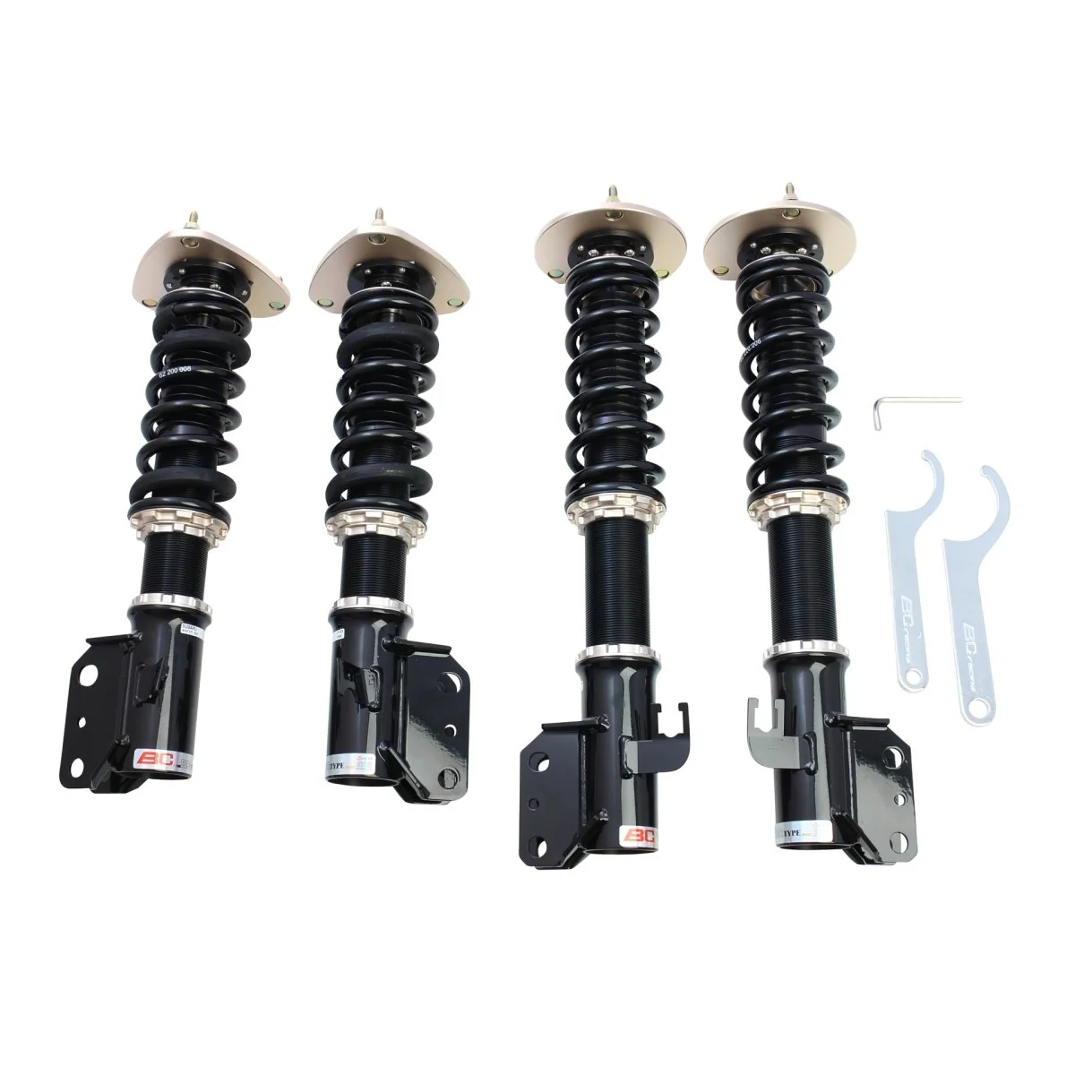 BC Racing ER Series Coilovers 2005-2007 Impreza STI (GDE / GDF) W/ Rear Camber Plates