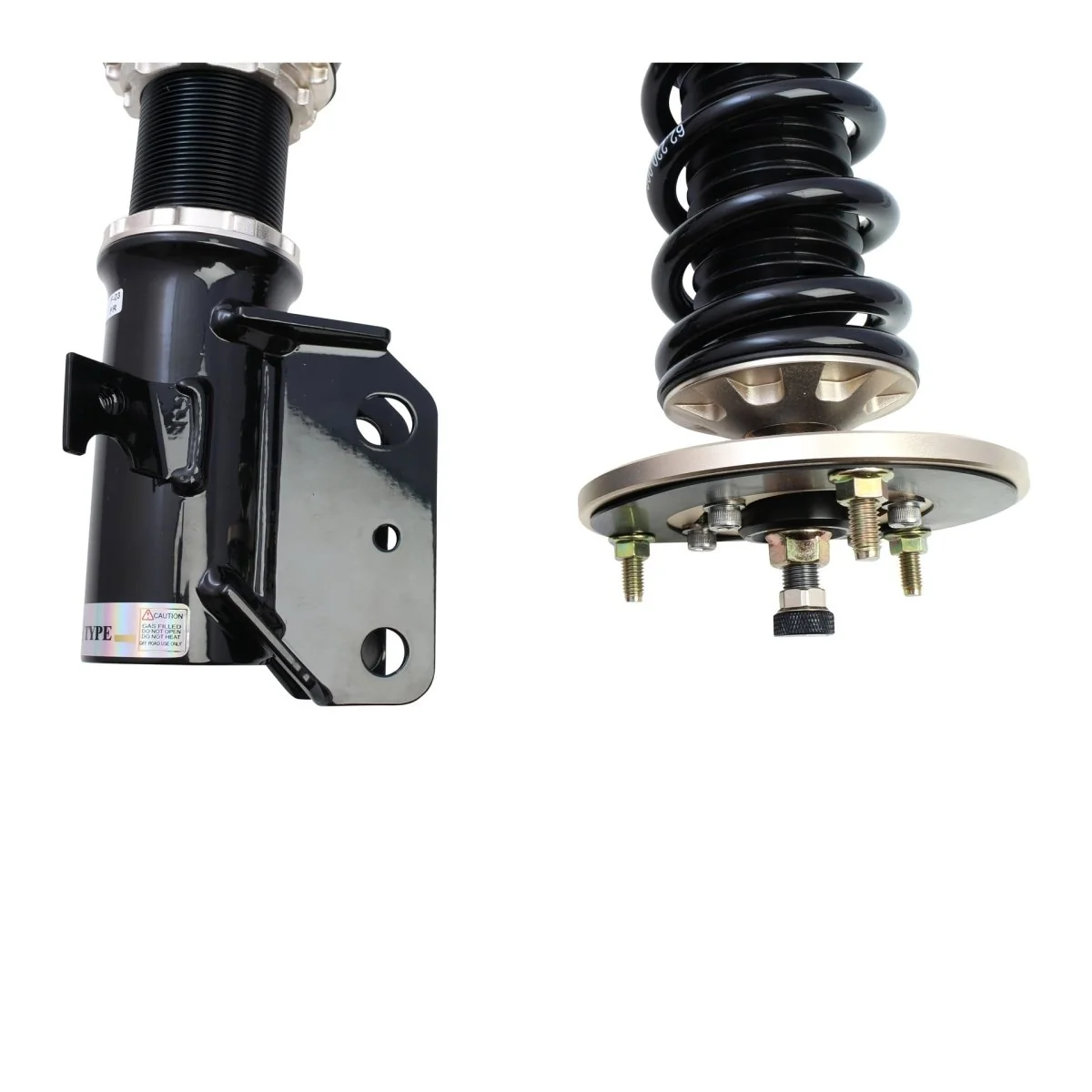 BC Racing ER Series Coilovers 2005-2007 Impreza STI (GDE / GDF) W/ Rear Camber Plates - Image 2