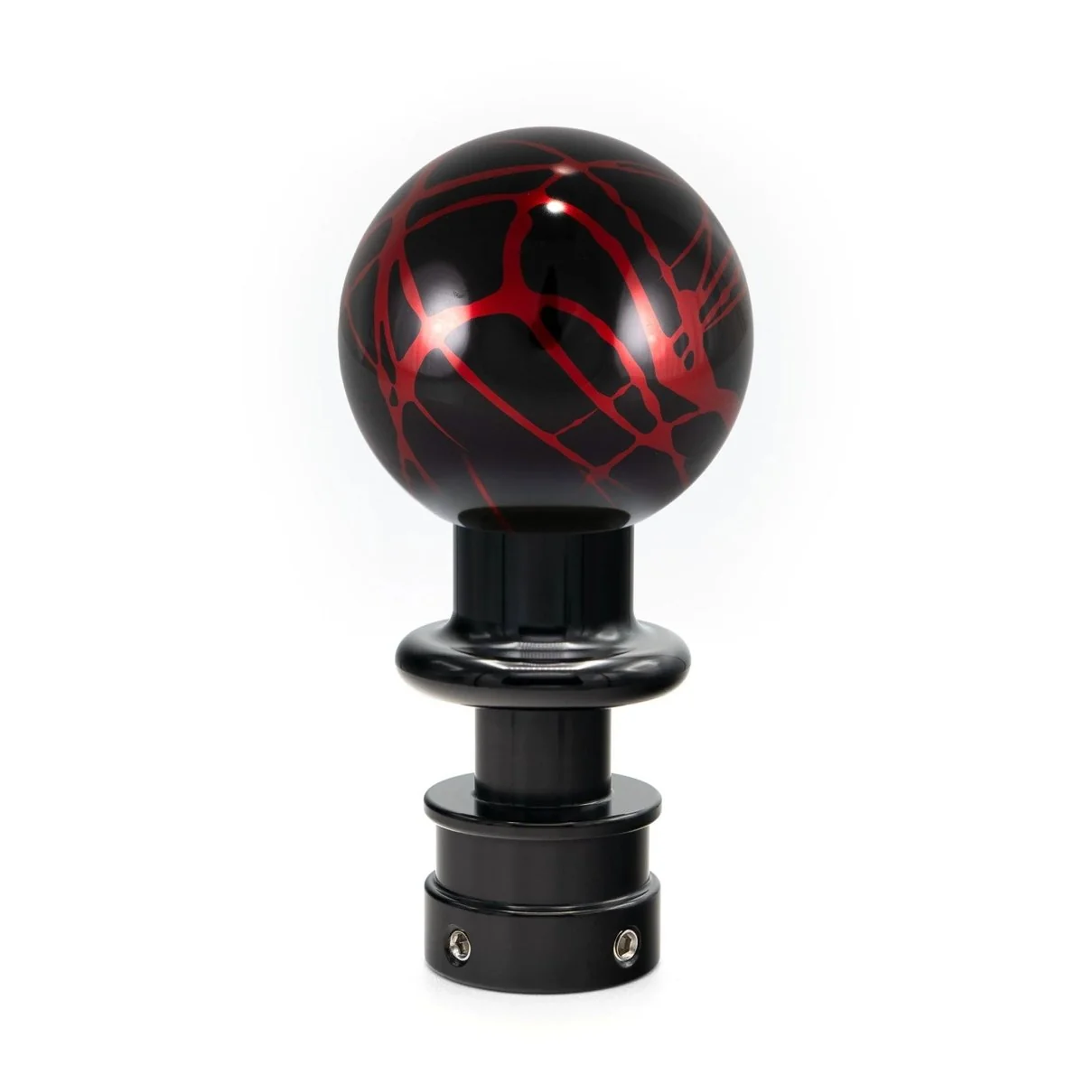 Billetworkz Automatic Shifter Black w/ Red Splash Fits Most Subaru CVT Models