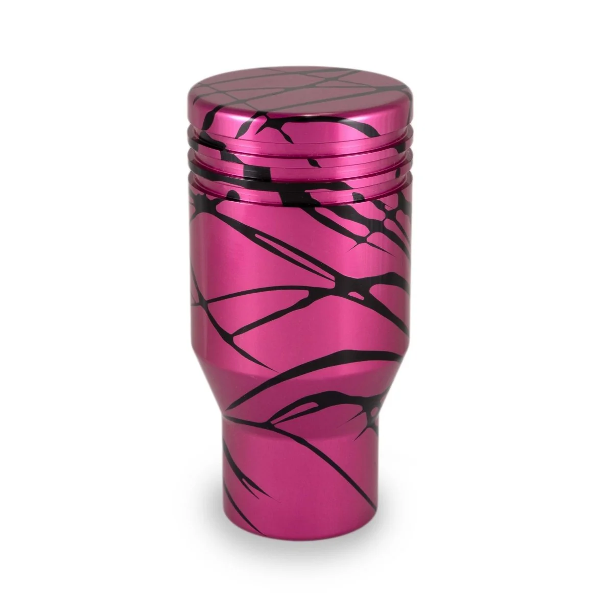 Billetworkz Automatic Shifter Pull-Up Lockout Pink w/ Black Splash 19-24 Subaru Forester - Image 8