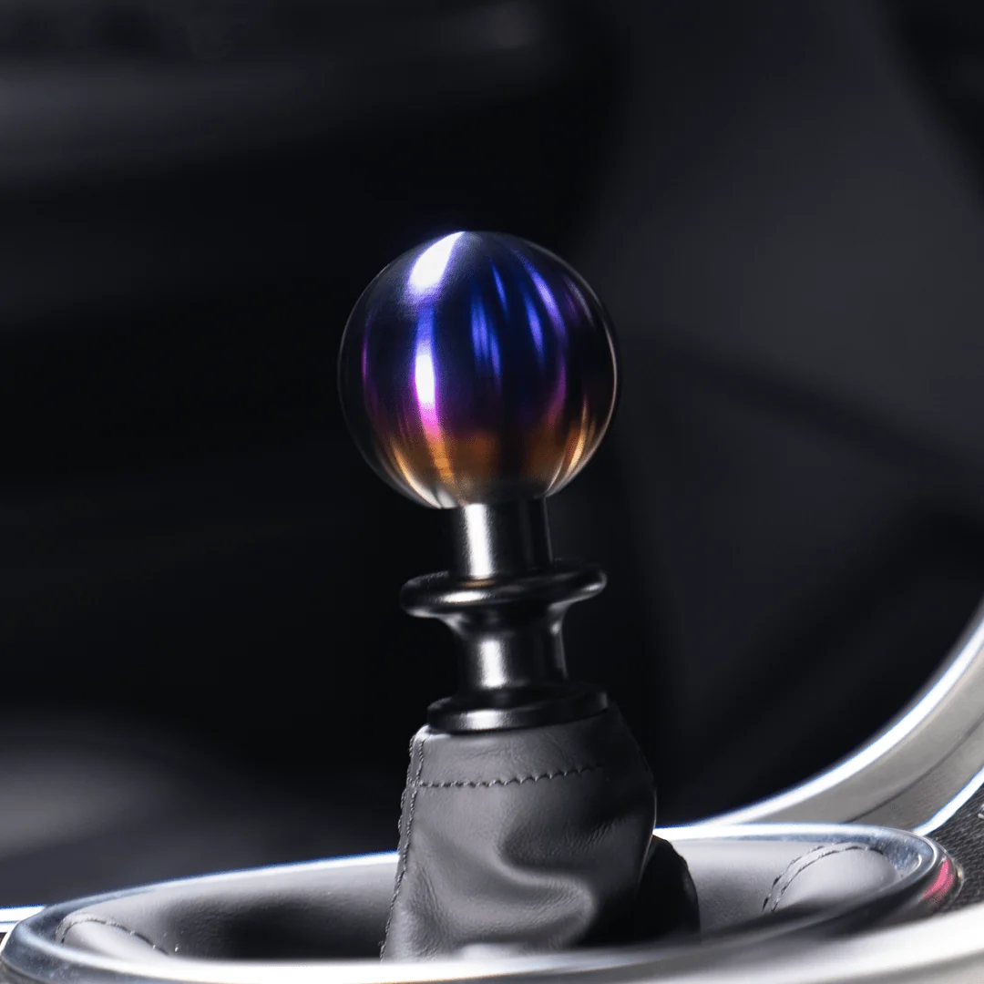 Billetworkz Automatic Shifter Titanium Torched Fits Most Subaru CVT Models