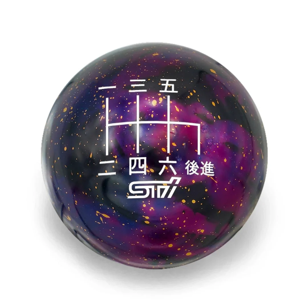 Billetworkz Cosmic Space 6 Speed Shift Knob STI Japanese Engraving Subaru STI - Image 22