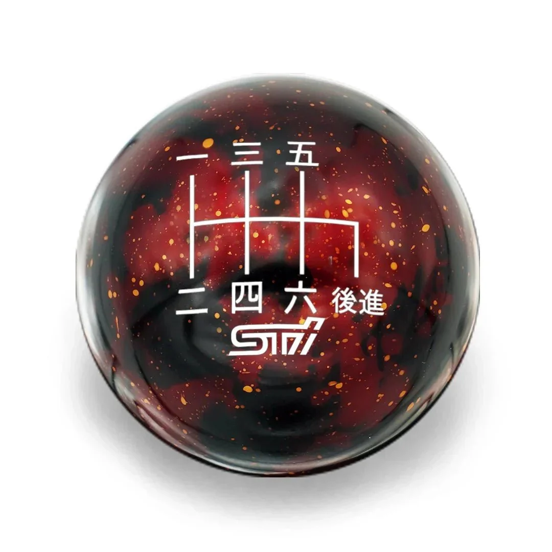 Billetworkz Cosmic Space 6 Speed Shift Knob STI Japanese Engraving Subaru STI - Image 32