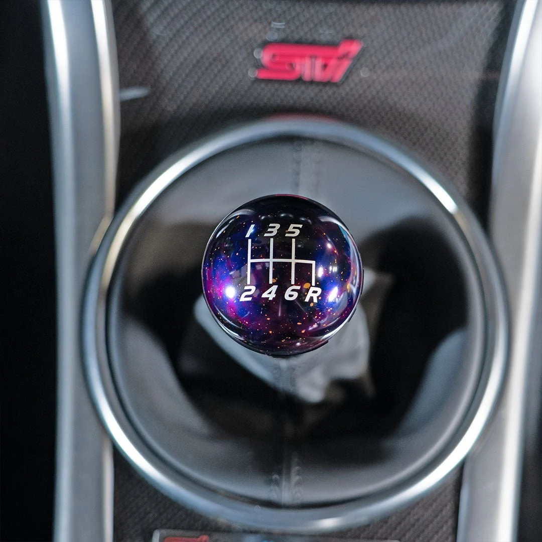Billetworkz Cosmic Space 6 Speed Velocity Shift Knob Fits Most Subaru STI Models - Image 4