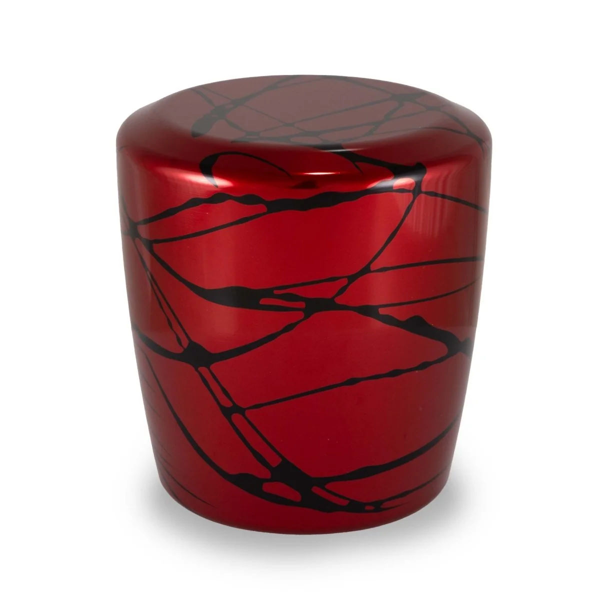 Billetworkz Manual Shift Knob Subaru STI 6-Speed - Red w/ Black Splash - Image 11