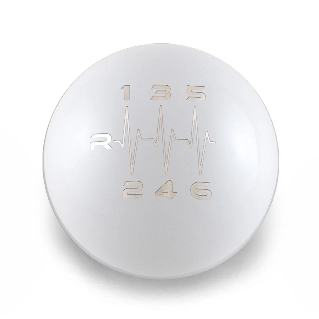 Billetworkz Weighted Shift Knob 6 Speed Heartbeat Engraving 13-21 Subaru BRZ / 13-21 Scion FR-S / 13-21 Toyota 86 - Image 55