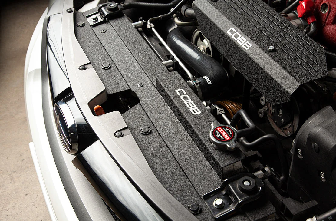 COBB Radiator Cover Black 2008-2014 WRX / 2008-2014 STI - Image 5