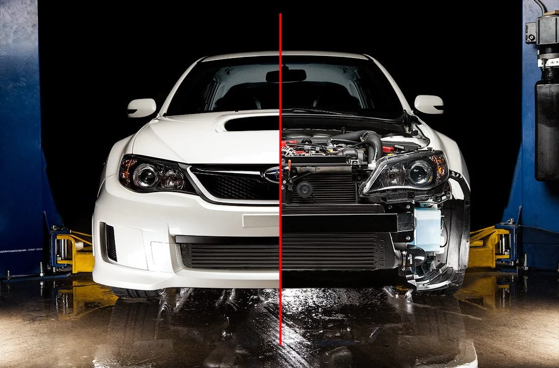COBB Front Mount Intercooler Kit Black 2011-2014 WRX - Image 7