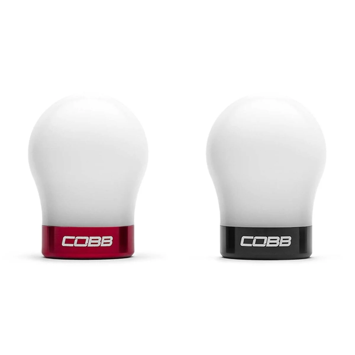 COBB Weighted Short Shift Knob White w/ Interchangeable Base 2013-2026 BRZ / 2013-2016 FRS / 2017-2021 GT86 / 2022-2026 GR86 - Image 4