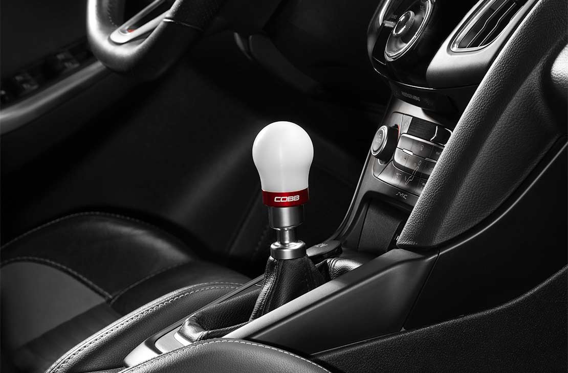COBB Weighted Short Shift Knob White w/ Interchangeable Base 2013-2026 BRZ / 2013-2016 FRS / 2017-2021 GT86 / 2022-2026 GR86 - Image 5