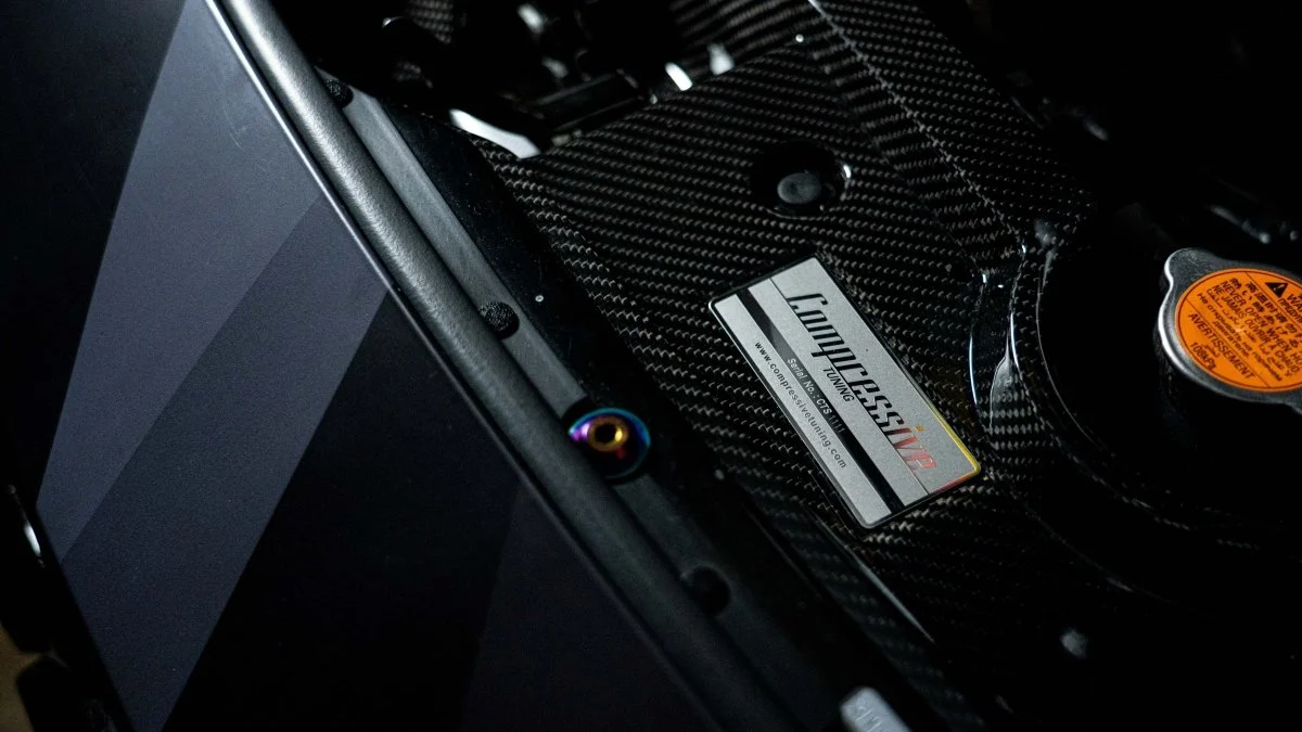 Compressive Tuning Carbon Fiber Smartflow Radiator Shroud 2022-2026 WRX - Image 7