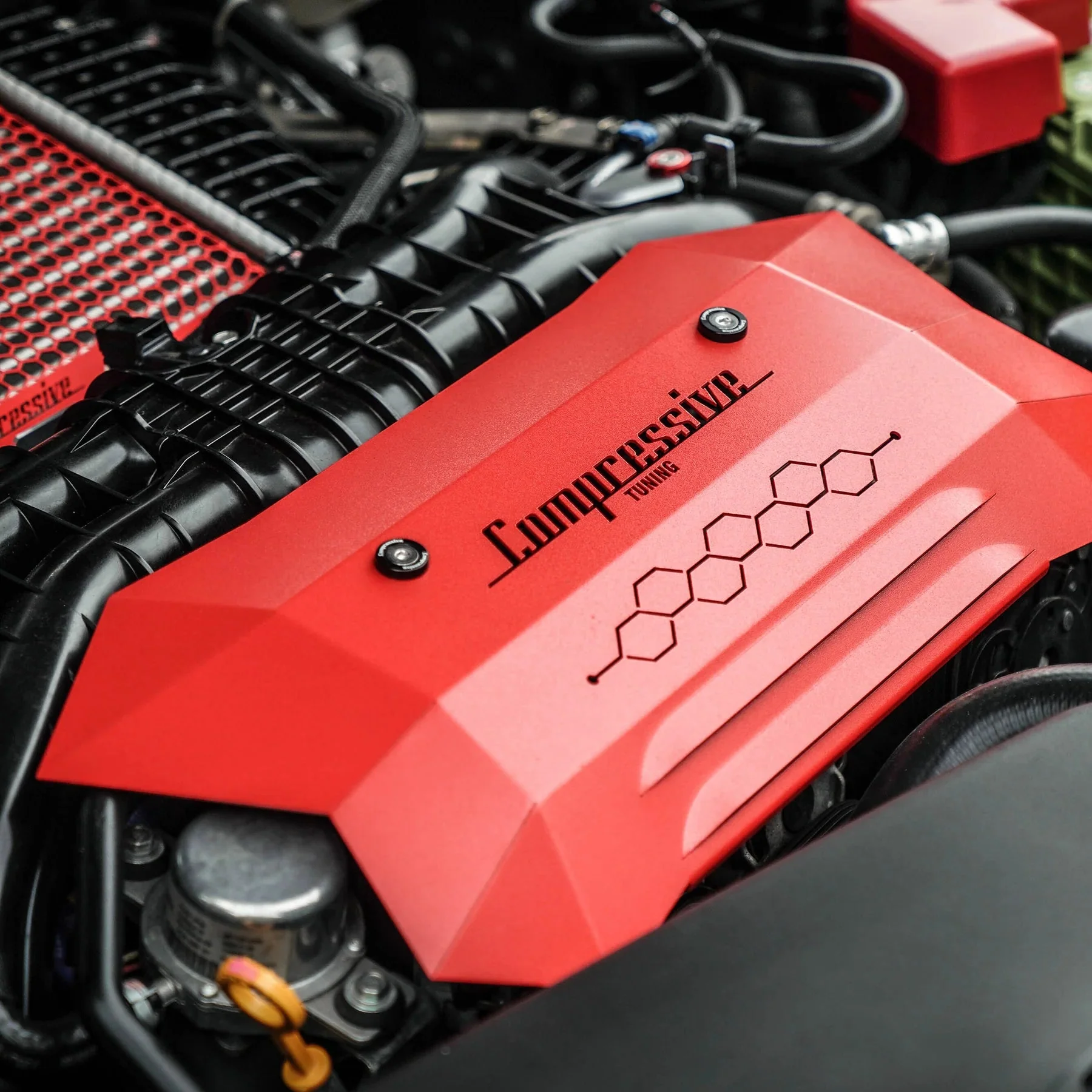 Compressive Tuning Diamond Engine Cover 2015-2021 WRX - Image 7