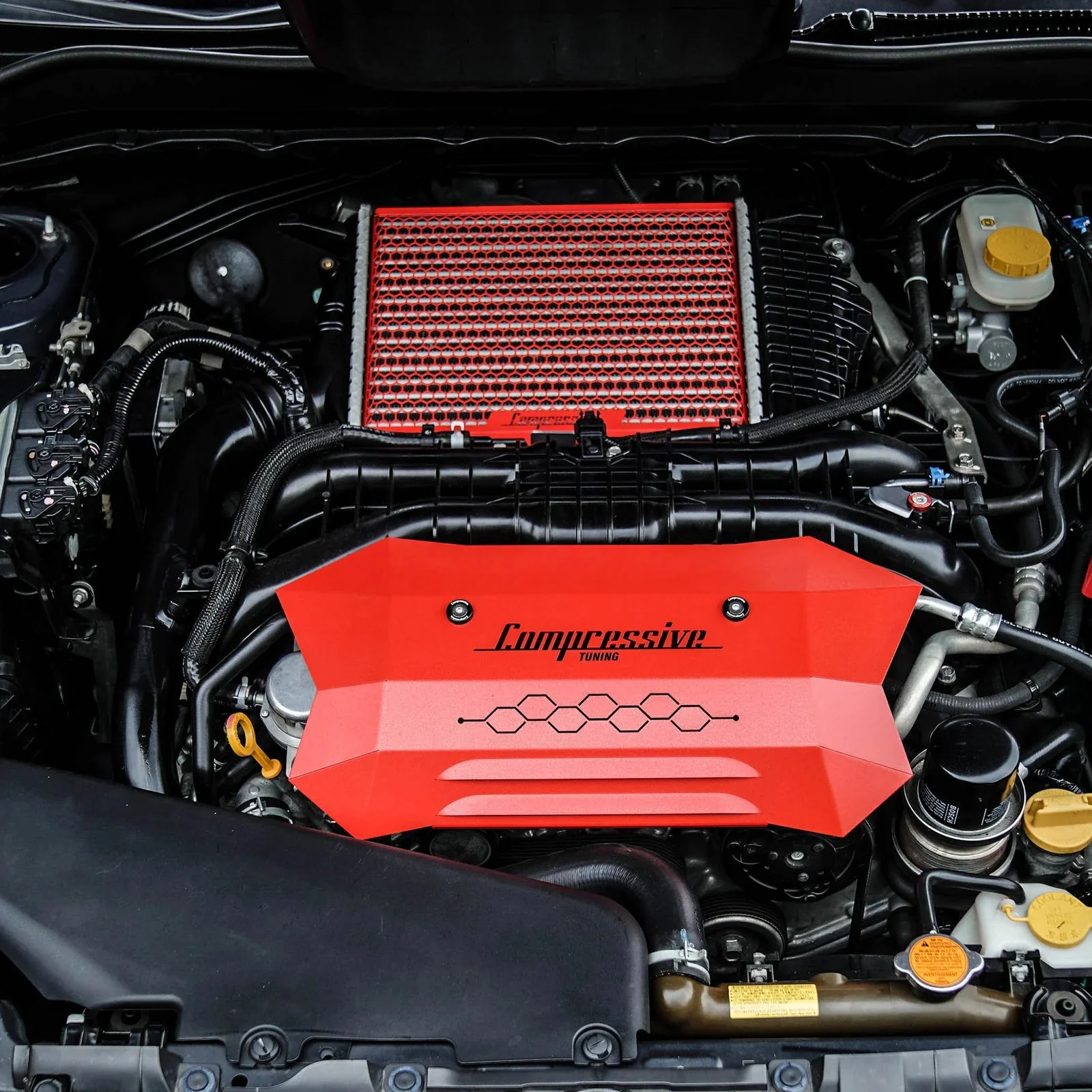 Compressive Tuning Top Mount Intercooler Airshield 2015-2021 WRX / 2014-2018 Forester XT - Image 7