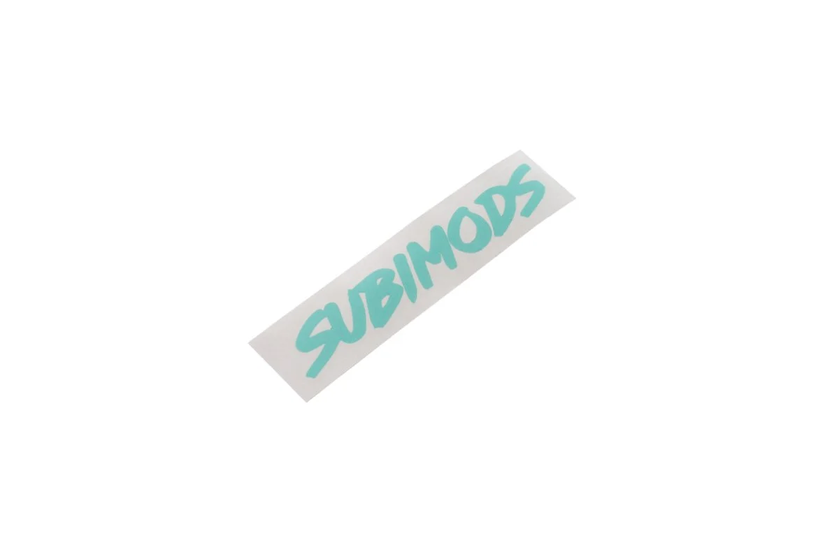 Subimods Official "OG Style" Transfer Style Sticker Teal