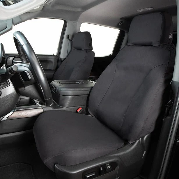 Covercraft Polycotton SeatSaver Custom Seat Covers Front Row Charcoal 2014-2019 Forester