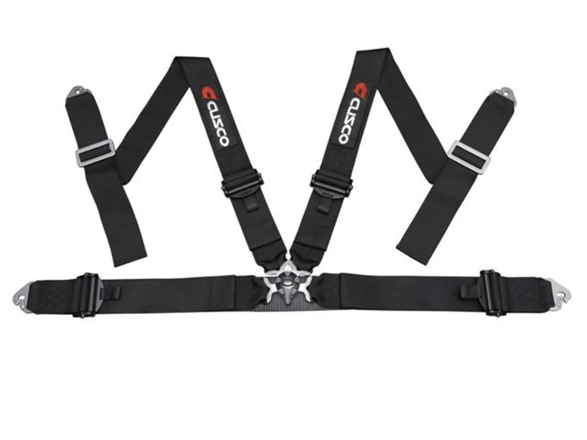 Cusco 4 Point Harness 3 Inch Black