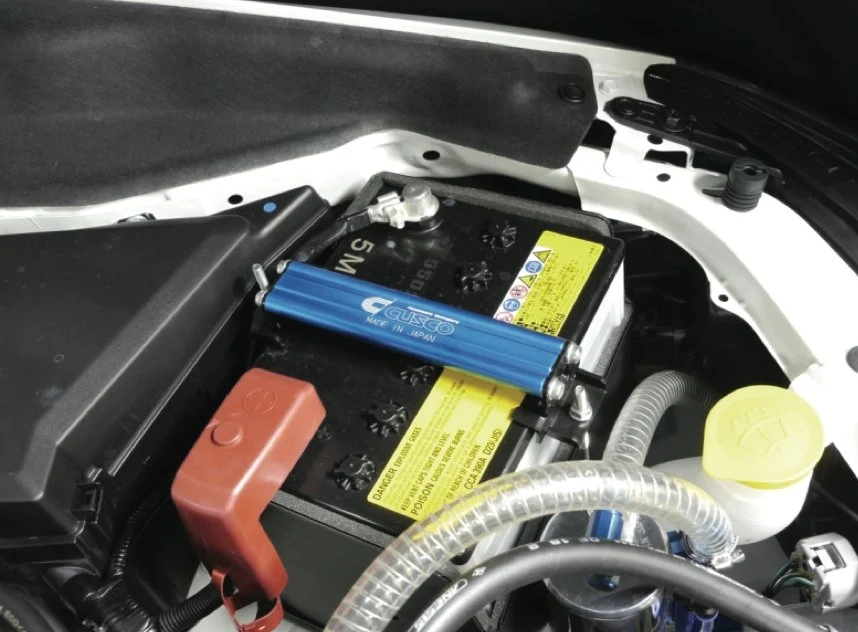 Cusco Type B Battery Tie Down Blue - Image 2