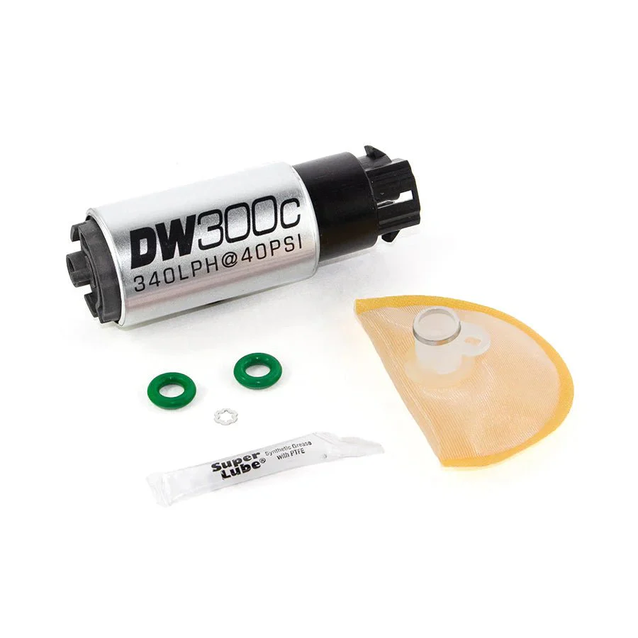DeatschWerks DW300c Series 340LPH Fuel Pump w/ Install Kit 08-14 WRX / 08-21 STI / 05-09 LGT