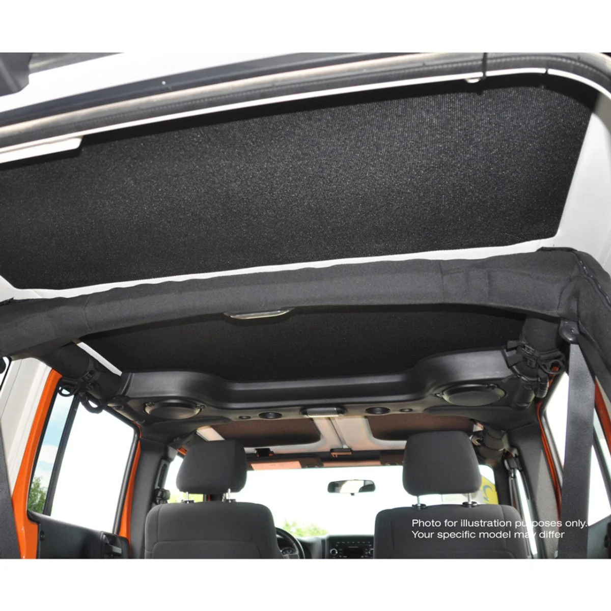 DEI Complete Headliner Kit Black 1997-2006 Jeep Wrangler TJ - Image 3