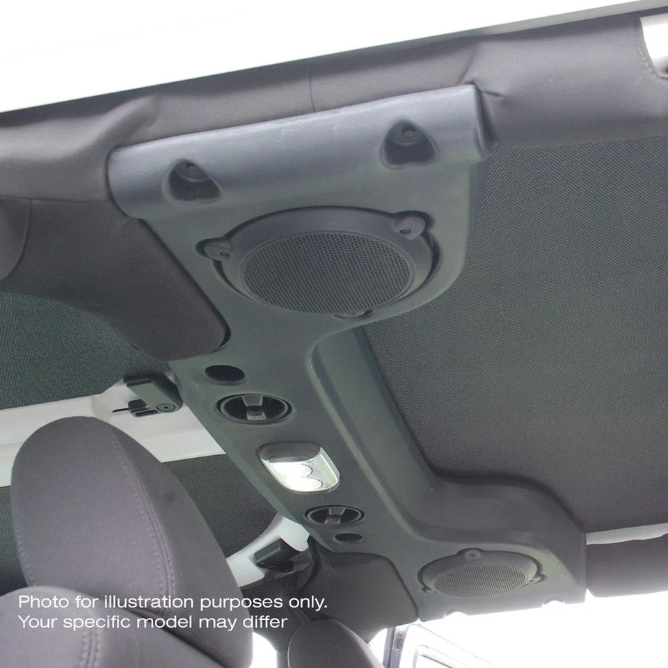 DEI Complete Headliner Kit Black 2003-2006 Wrangler TJ w/ Factory Speaker Pods - Image 3