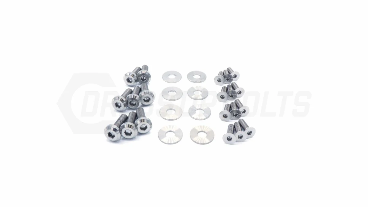 Dress Up Bolts Titanium Hardware Door Kit 1998-2001 Impreza - Image 5