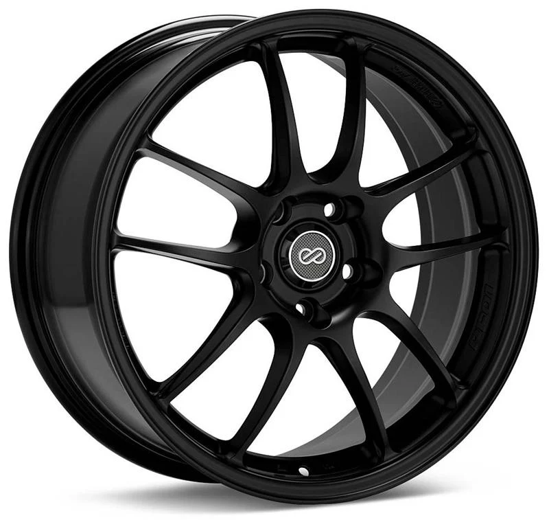Enkei PF01 Matte Black 18x8.5 5x100 48mm Offset