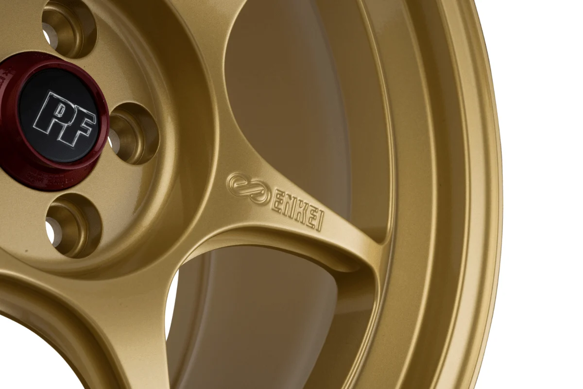 Enkei PF06 Gold 17x9.5 5x114.3 22mm Offset - Image 4